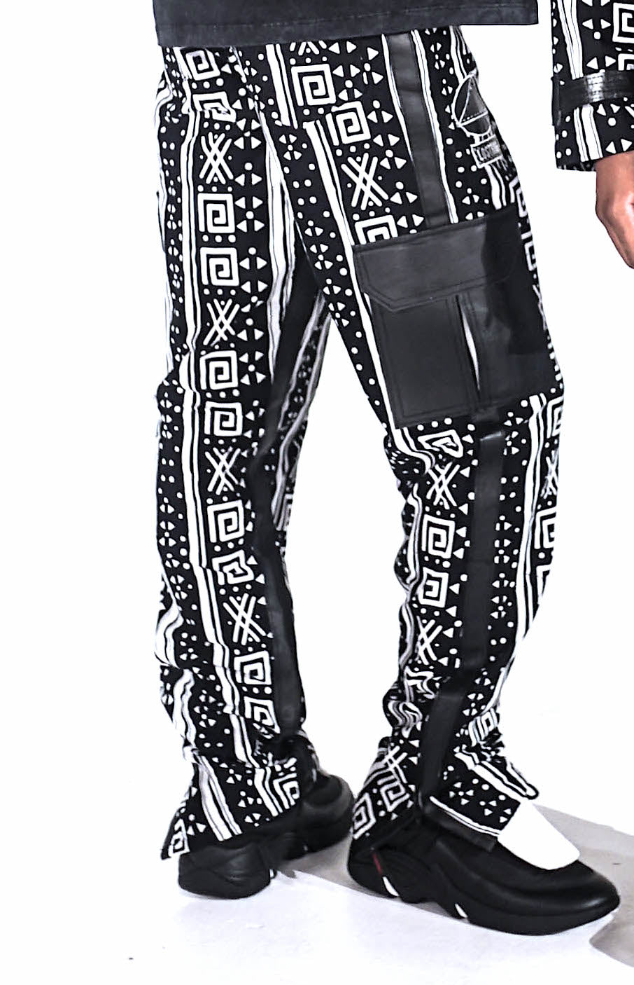 AFRO-TRIBAL CARGO PANTS